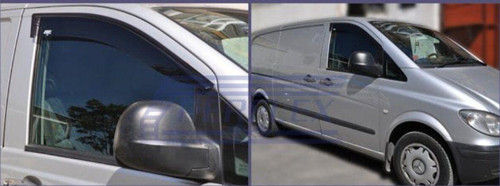 Mercedes Vito Cam Rüzgarlığı Oem 2004 2'Li (Kromsuz Model)