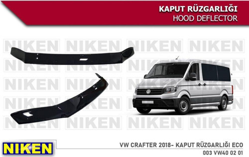 Vw Crafter Kaput Rüzgarlığı Koruyucu 2018+