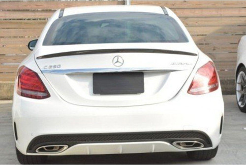Mercedes W205 Bagaj Üstü Spoiler 2015+ C180 Boyasız