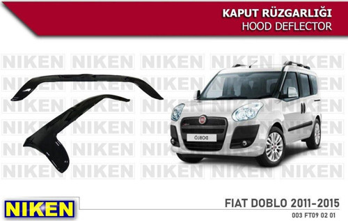 Fiat Doblo 2 Kaput Rüzgarlığı Koruyucu 2012 / 2015
