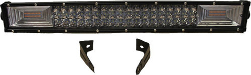Space Offroad Sis Lambası 110Cm 180Led Beyaz-Amber 540W Adet Çakarlı / Lass293