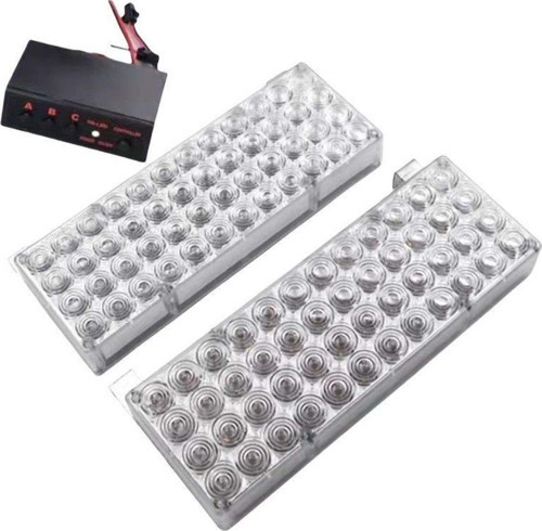 Flaşlı Ikaz Lambası 96 Led Kırmızı Kırmızı / Lapa19-4
