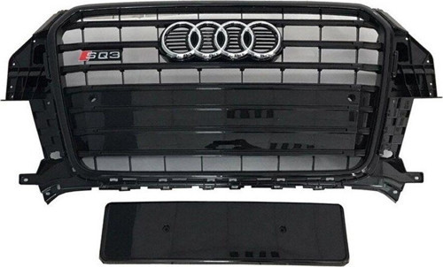 Audi Q3 Sq3 Ön Panjur Komple 2012 / 2015 Siyah