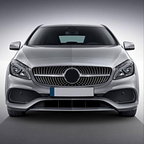 Mercedes W176 Ön Panjur Izgara Diamond Gri 2012 / 2015
