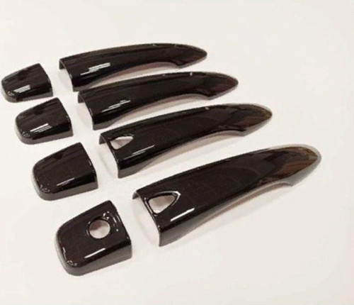 Nissan Qashqai 2014-2020 Kapı Kolu Kaplama - Piano Black ( Smart Key )