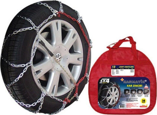 4X4 Kar Patinaj Zinciri 205X75X17,5 Grup:32 Karmatik