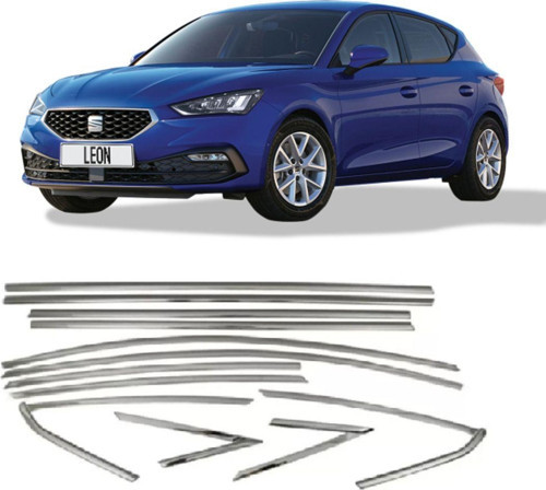 Seat Leon Cam Çerçevesi Kenar Çıtası Krom Tamtur 2021+