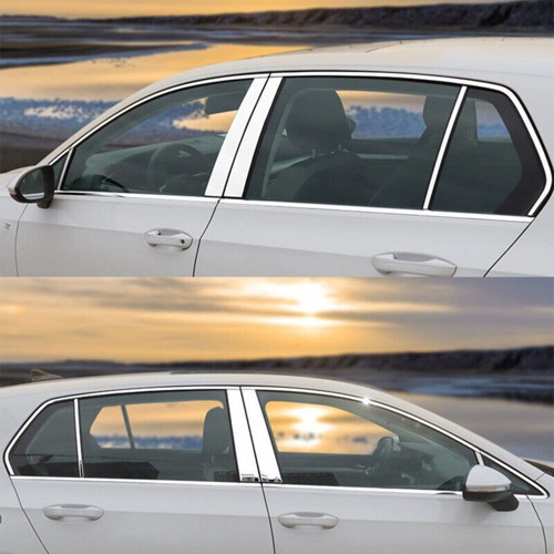 Vw Golf 8 Cam Çerçevesi Kenar Çıtası Krom Tamtur