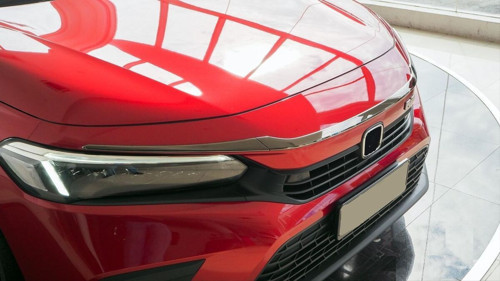Honda Civic Uyumlu Ön Panjur Üst Trim Kaplama 2022