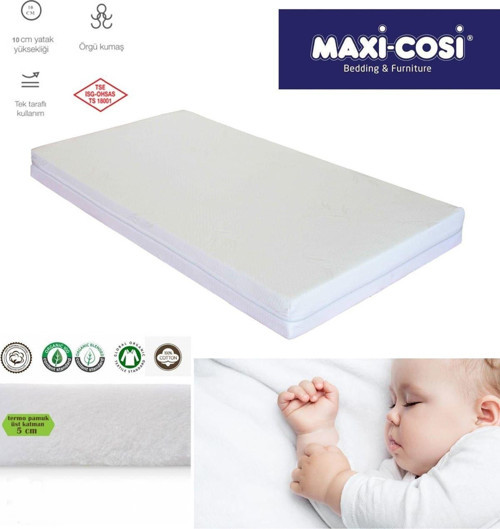 Maxi-Cosi 70X120 Cm Cotton Thermo Oyun Parkı Yatağı Termo Sepet Beşik Yatağı 5