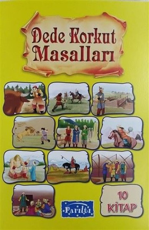 Dede Korkut Masalları Seti - 10 Kitap Takım