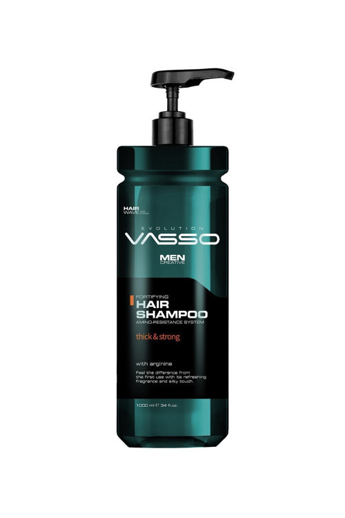 Vasso Men Profesyonel Erkek Şampuanı Arjinin Içeren Amino-resistance 1000 Ml