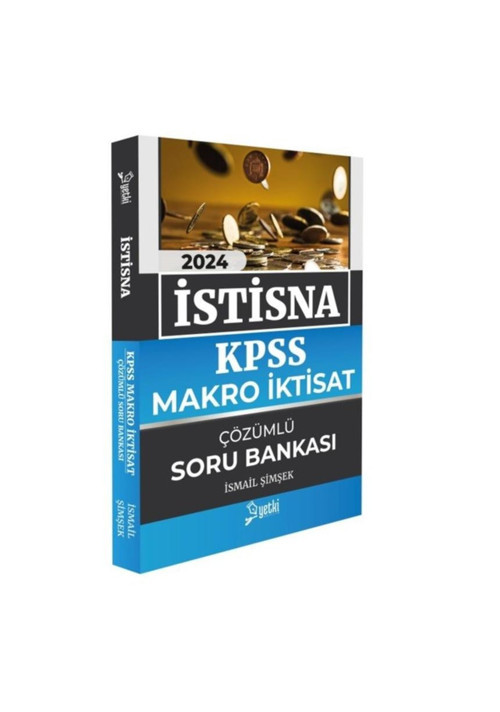Yetki Yayınları 2024 İstisna Kpss Makro İktisat Soru Bankası