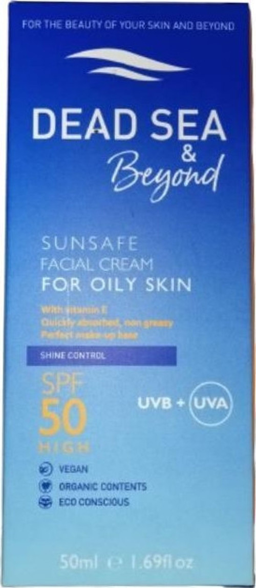 & Beyond Sunsafe Facial Cream For Oily Skin 50 ml Spf 50 Güneş Kremi