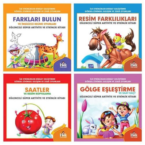 Harika Eşleştirmeler Seti - 4 Kitap Takım