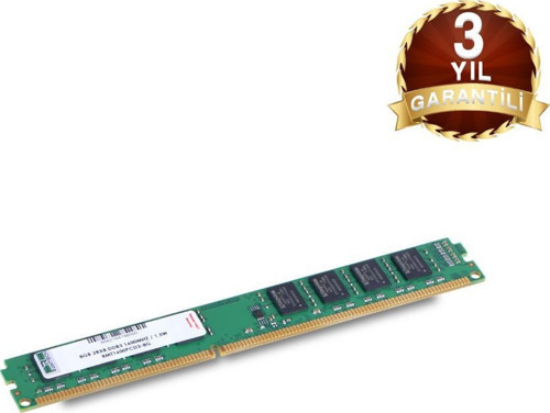 8GB DDR3 1600MHZ INTEL VE AMD İŞLEMCİLERE UYUMLU MASAÜSTÜ RAM 1.5W%