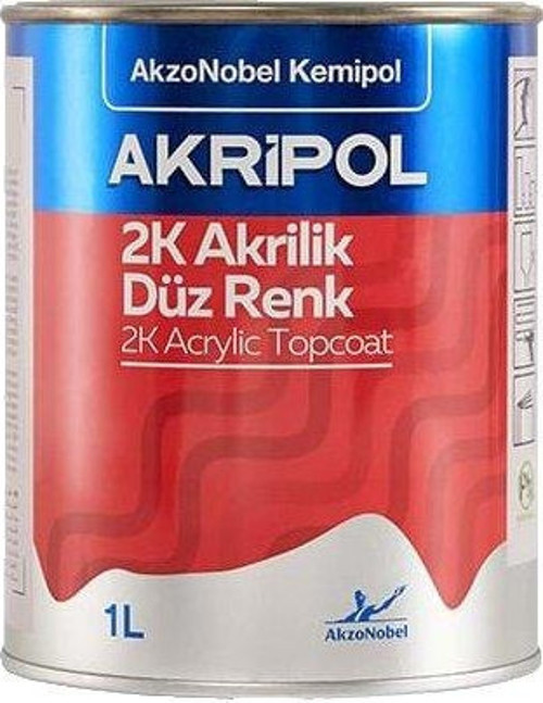 Akripol 2k R902L VOLKSWAGEN BEYAZI Akrilik Sonkat Oto Boyası 1 Litre