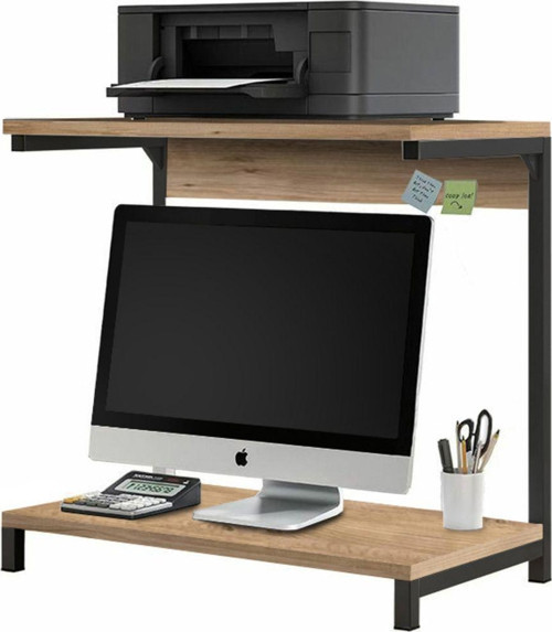 Monitör Ve Laptop Standı Model I - Atlantik Çam (RAFLI)