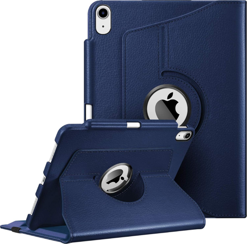 Qpen iPad 5 Air 9.7 inç Uyumlu 360° Tablet Deri Kılıf
