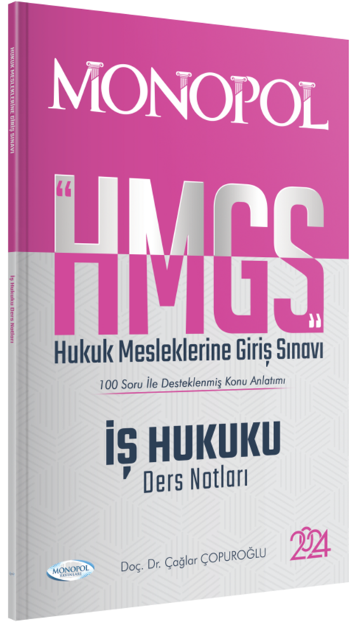 HMGS İş Hukuku Ders Notları Monopol Yayınları