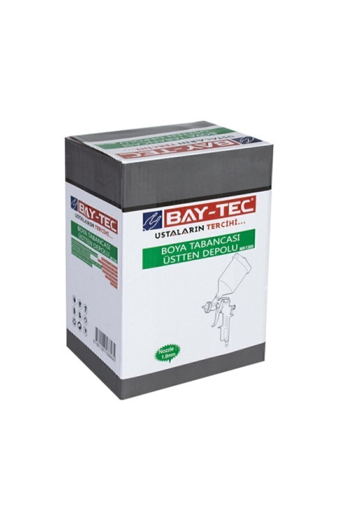 BAY-TEC Boya Tabancası Üsten Depolu 1.8 Mm 600 Cc