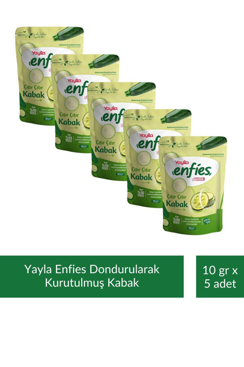 Enfies Kabak 15 gr x 5 Adet