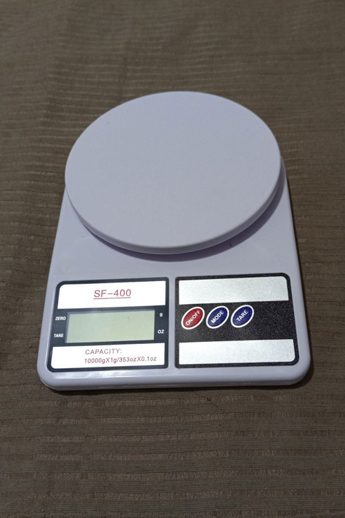 SF-400 Dijital Hassas Mutfak Terazisi (10 Kg Kapasite / 1 gr Hassasiyet)