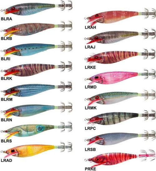 Squid Jig Ultra Cloth A329 75mm 6g, L12