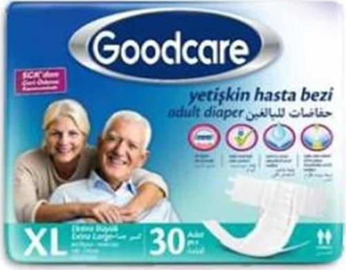 Bel Bantlı Yetişkin Hasta Bezi Xlarge 30 Lu Paket