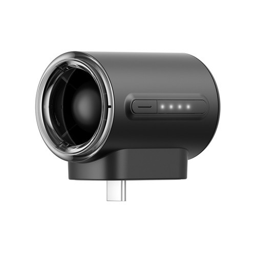 PK01-F1 Type-C Bağlantılı 4 Kademeli Portatif Soğutucu Mini Fan Siyah