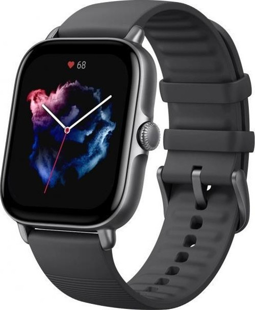Gts 3 Siyah Akıllı Saat (Amazfit Türkiye Garantili)