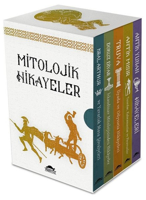 Maya Mitolojik Hikayeler Seti - 5 Kitap Takım