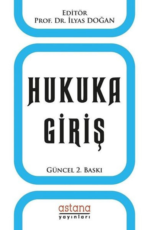 Astana Yayınları Hukuka Giriş