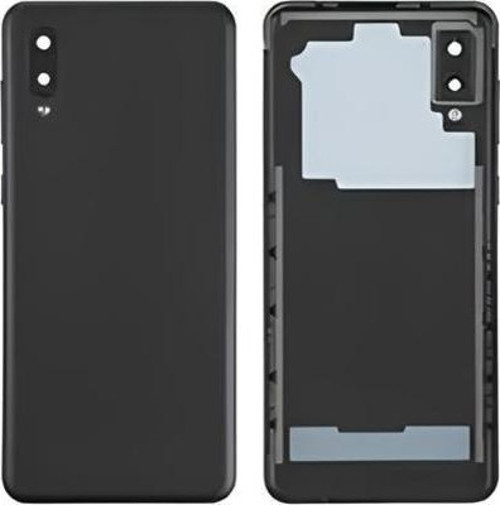 Samsung Galaxy A02 - SM-A022 FULL Kasa Arka Kapak Takım SİYAH
