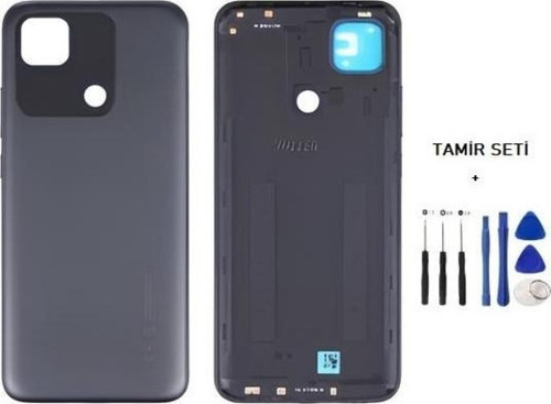 Xiaomi redmi 10A FULL Kasa Arka Kapak Yan Tuş Takımı SİYAH - TAMİR SETİ