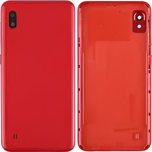 Samsung Galaxy A10 - SM-A105F FULL Kasa Arka Kapak Takım KIRMIZI