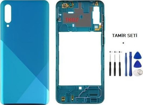 Samsung Galaxy A30S - SM-A307F FULL Kasa Arka Kapak Takım YEŞİL - TAMİR SETİ