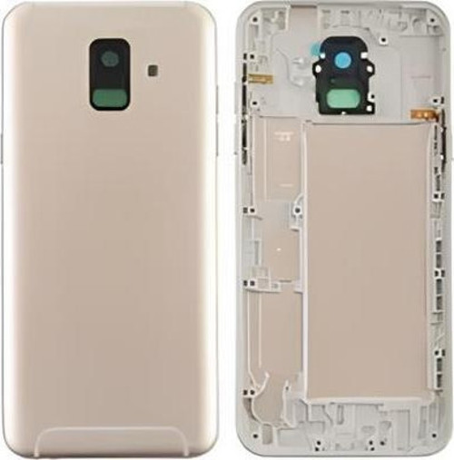 Samsung Galaxy A6 - SM-A600F FULL Kasa Arka Kapak Takım GOLD
