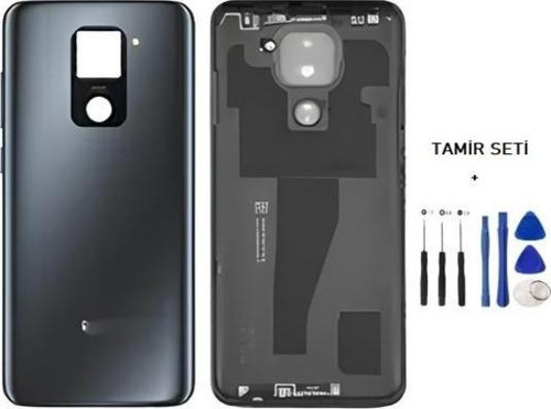 Xiaomi redmi NOTE 9 FULL Kasa Arka Kapak Takım SİYAH - TAMİR SETİ