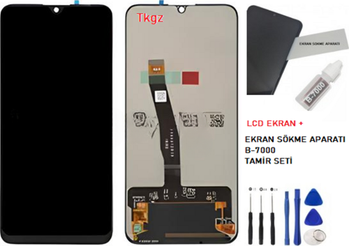 Huawei Uyumlu HONOR 10 LİTE Lcd Ekran Dokunmatik Kalite + B-7000 + TAMİR SETİ
