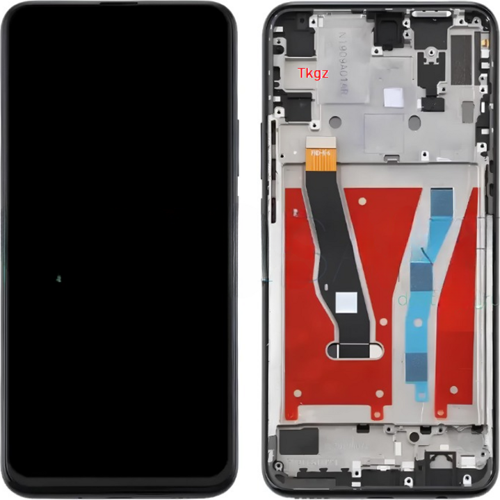 Huawei Uyumlu P SMART Z Lcd Ekran Dokunmatik Kalite ÇITALI SİYAH