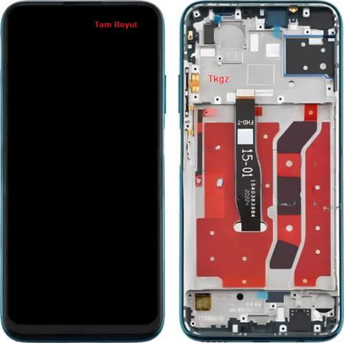 Huawei Uyumlu P40 Lite Lcd Ekran Dokunmatik Kalite ÇITALI YEŞİL