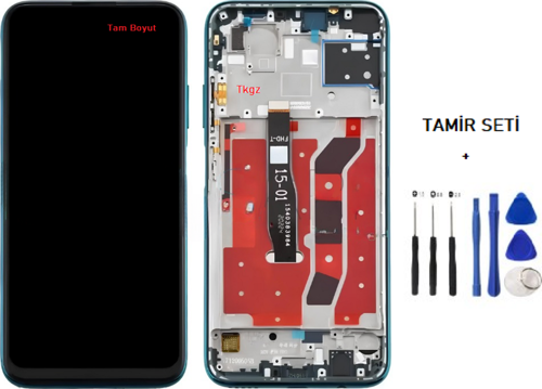Huawei Uyumlu P40 Lite Lcd Ekran Dokunmatik Kalite ÇITALI YEŞİL + TAMİR SETİ