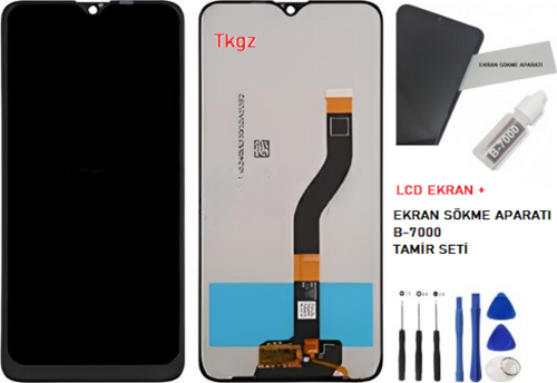 Samsung Galaxy M10 - SM-M105 Lcd Ekran Dokunmatik Kalite + B-7000 + TAMİR SETİ