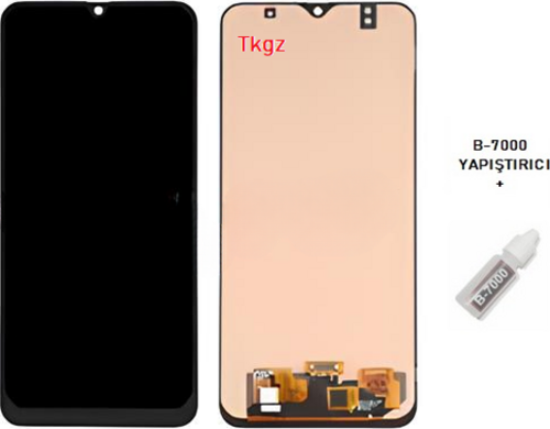 Samsung Galaxy M30 - SM-M305 Lcd Ekran Dokunmatik Kalite + B-7000