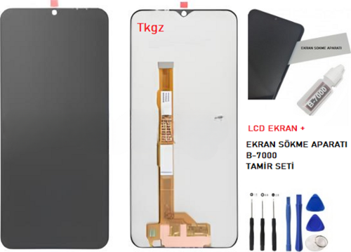 VİVO Y22S Lcd Ekran Dokunmatik Kalite + B-7000 + TAMİR SETİ