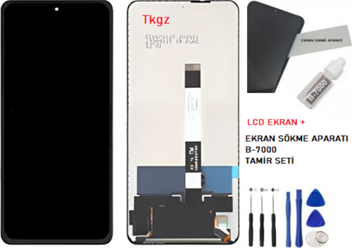 Xiaomi Mİ 10T LİTE Lcd Ekran Dokunmatik Kalite + B-7000 + TAMİR SETİ