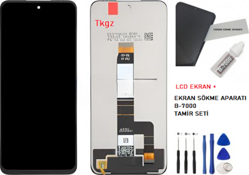 Xiaomi Redmi 12 Lcd Ekran Dokunmatik Kalite + B-7000 + TAMİR SETİ