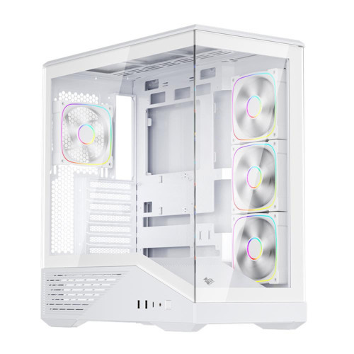 GM7 BTF BEYAZ ARGB 4X12CM FAN TEMPERLİ CAM USB 3.0 TYPE-C ATX KASA
