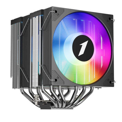 CRYO CY12LD SİYAH 2X120MM 4PIN PWM+3PIN ARGB AM4-5/LGA 1851-1700 KULE TİPİ İŞLEMCİ HAVA SOĞUTUCU